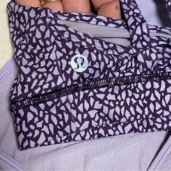 Lululemon Tank Top Women’s Size 6 Nouveau Limits Tank Top Lilac workout top - Picture 5 of 13